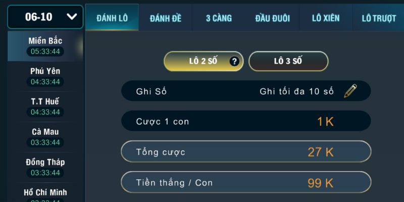 Xổ Số MB MB66 2 Các hình thức cược phổ biến tại xổ số MB MB66