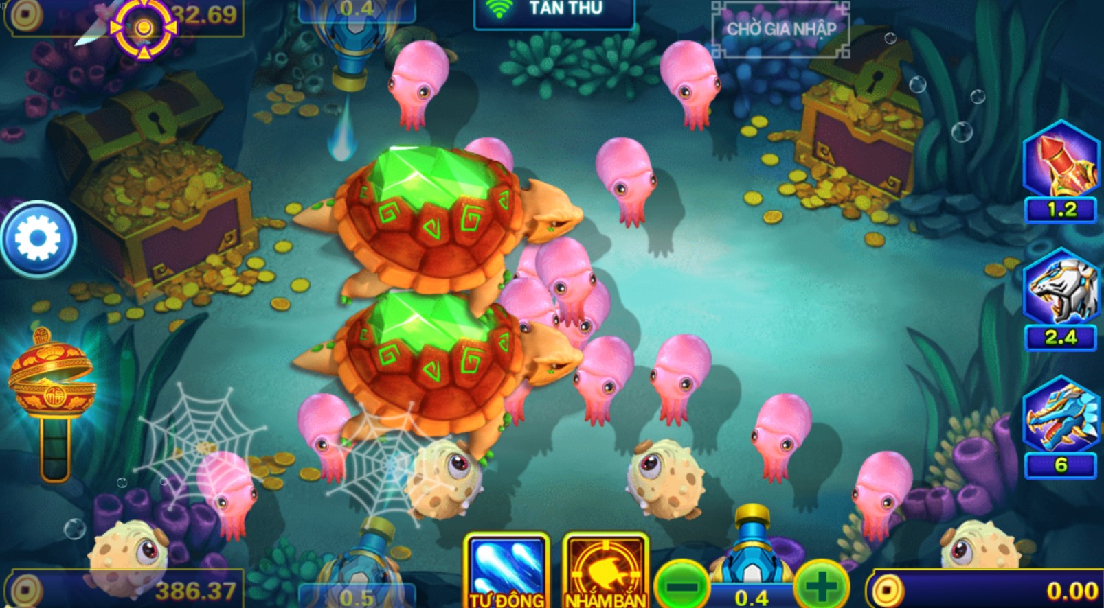 Bắn cá Thần Tài MB66 2 Giao diện Bắn cá Thần tài