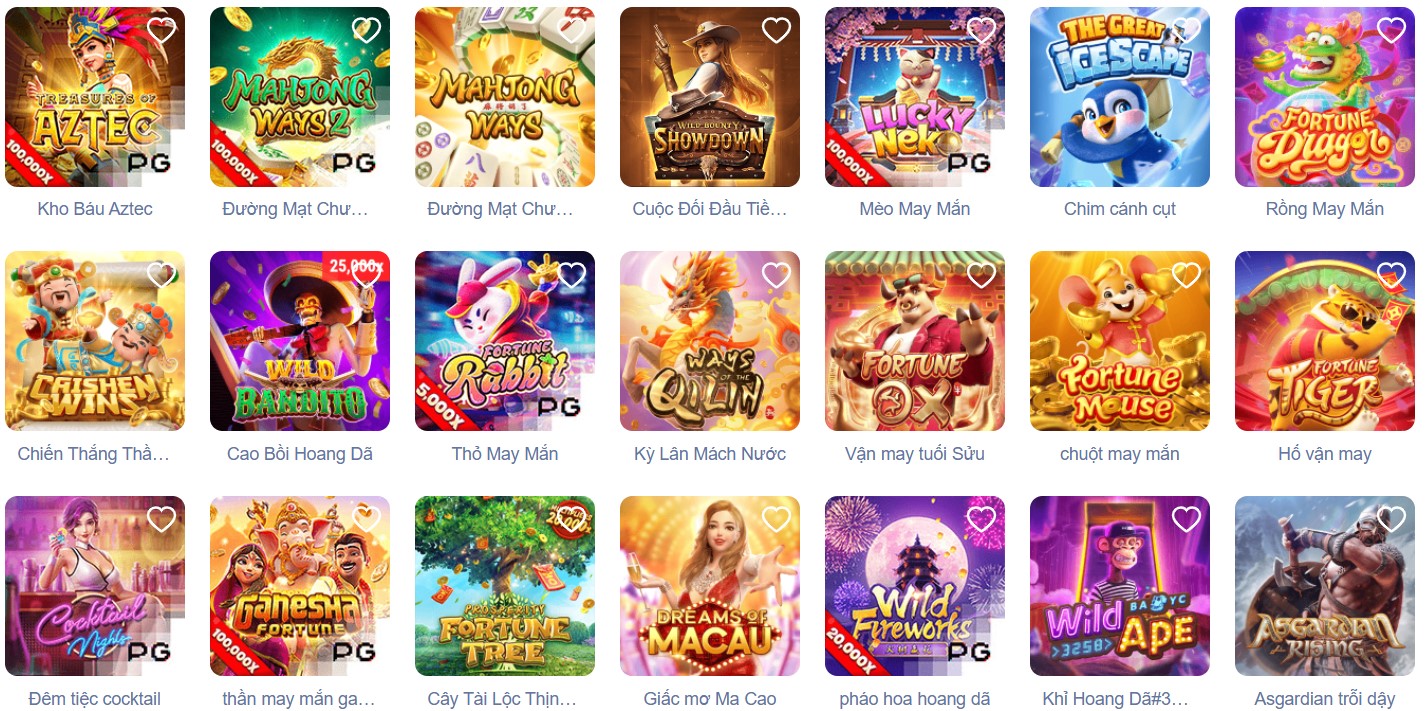 Một số tựa game nổ hũ hấp dẫn